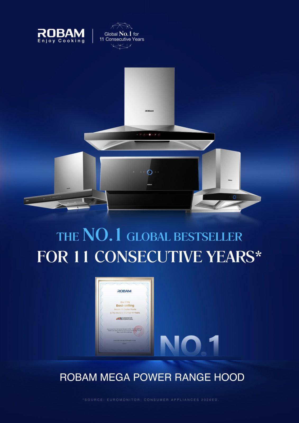 Mega Power Range Hood
